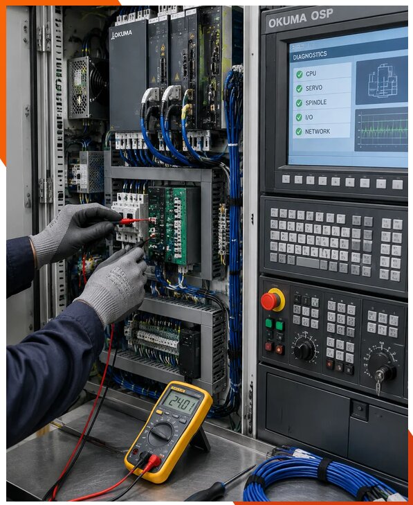 Ремонт систем ЧПУ Okuma OSP в Гукове